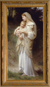 L'Innocence - Ornate Gold Framed Art
